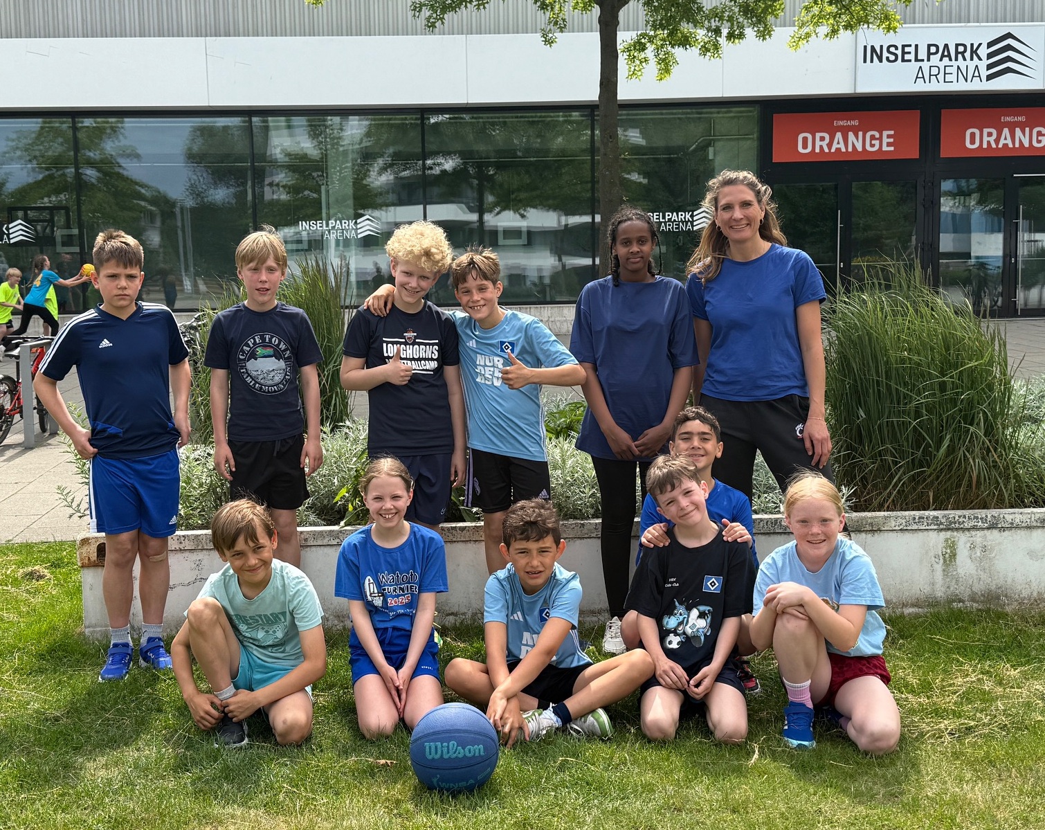 5.6.2025 Basketballschulmannschaft in der Towers Grundschulliga